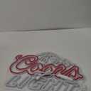 JFLLamp Crs LIGHT Neon Signs for Wall Decor Neon Lights for Bedroom Led Signs Suitable for Man Cave Bar Pub Restaurant Christmas Birthday Party Gift Led Art Wall Decorative Crs Light Bar Sign, 5V Usb Power, 17*11 Inch(Azure+red+white