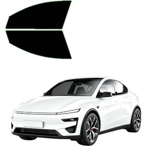 Precut Car Window Tint for 2025-2026 Tesla Model Y, 20% VLT Front Window Tint, 2-Ply, Anti-Glare, Privacy Protection, Full UV and Heat Block - DIY Installation