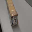 tonchean Heavy-Duty Deck Fence Gate 38''H x 48''W Black Steel Fence Door with Customizable Width Outdoor Dog Gate Metal Gate for Residential, Yard, Patio, Includes Hinges and Latch