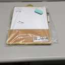 TSJ OFFICE Small White Board - 16" X 12" Portable Black Aluminum Framed Whiteboard, Magnetic Dry Erase Board with a Handle, to Do List Notepad for Office, Home, School