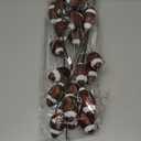 6 Pcs Football Picks Decoration Football Table Toppers for Sports Game Day Birthday Party Vase Filler Craft Wreath