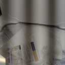 ANDY STAR Brushed Nickel Mirror Scalloped Edge - Modern Bathroom Wall Mirror 22x30 Inch, Corrosion Resistant, Easy Clean SUS Frame