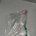Cressi Adult Diving Dry Snorkel with Splash Guard and Top Valve - Supernova Dry: Designed in Italy (Clear/Pink)