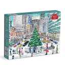 Galison Michael Storrings Snowfall on Park Avenue 1000 Piece Puzzle from Galison  Perfect Holiday Puzzle for Adults, Beautifully Illustrated Winter Scene of Park Avenue, New York, Fun Indoor Activity