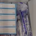 50 Sets Colostrum Syringes,3mL Colostrum Collector Kits Include 50PC 3ml Sterile Syringe with Cap, Sticker, Clear ziplock Bag and a Measuring Cup