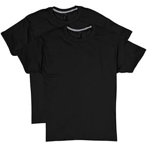 Hanes X-Temp Performance T-Shirt Pack, Cotton Blend Moisture-Wicking Tees for Men, 2-Pack, 
Large