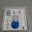 Electric Bottle Brush Cleaner, IPX7 Waterproof Baby Bottle Brush with Replaceable Nipple Cleaning Kit & Extender Rod, 2 Speed Modes, 360 Auto Cleaning, 2000mAh Battery, Rechargeable, Blue