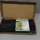 LINEX Flat Soaker Hose 50 ft with Stake for Garden Beds Drip Sprinkler Irrigation Hose Heavy Duty Saving 80% Water For Vegetable