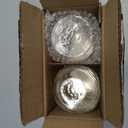Ball Quart (32oz) Jar with Silver Lid, Wide Mouth, Set of 2 (EXP 01/01/36)
