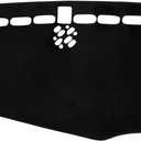 smabee Dashboard Cover Mat Compatible with Chevrolet Equinox 2025 2026 Dash Cover Flannel Dash Mat Sunshade Glare UV Rays Protector Accessories Black