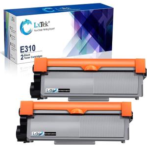 LxTek Compatible Toner Cartridge Replacement for Dell E310 E310dw E514 E515 P7RMX PVTHG 593-BBKD Compatible with Dell Wireless Monochrome E310dw E515dw E514dw E515dn Printer (2 Black, High Yield)