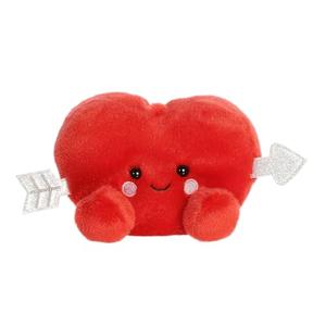 Aurora® Adorable Palm Pals™ Paolo Cupid Heart™ Stuffed Animal - Pocket-Sized Play - Collectable Fun - Red 5 Inches
