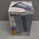 PYLE-PRO Portable Megaphone Speaker Siren Bullhorn - Compact and Battery Operated with 20 Watt Power, Microphone, 2 Modes, PA Sound and Foldable Handle for Cheerleading & Police Use-PMP23SL (Silver)