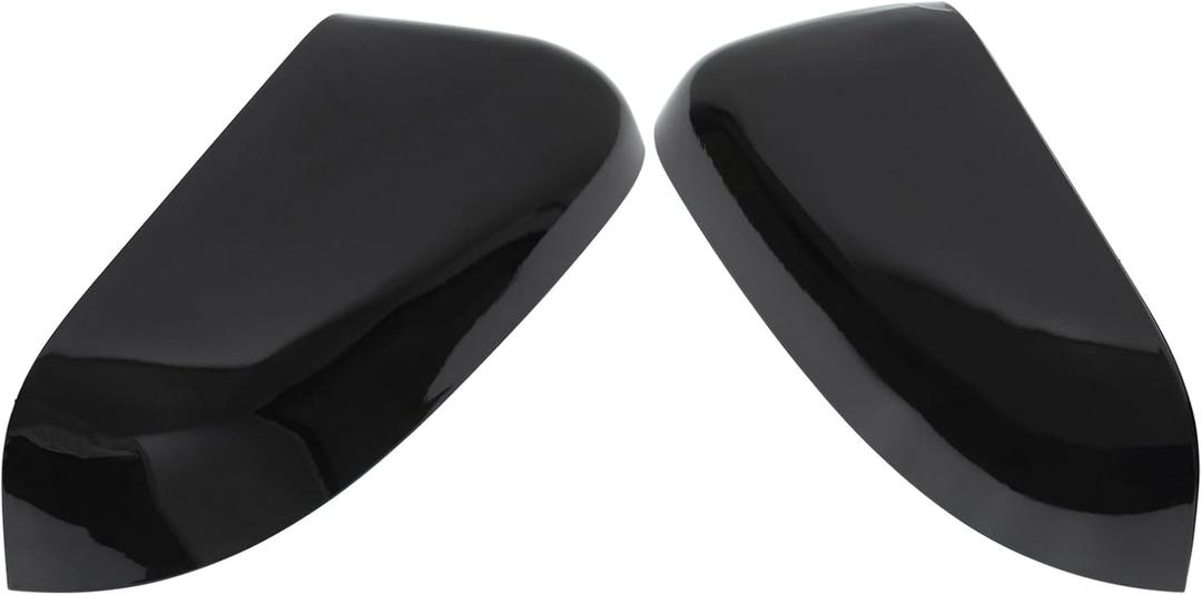 ApplianPar 2Pcs Glossy Black Driver and Passenger Side Mirror Cover Cap for Explorer 2016 2017 2018 2019