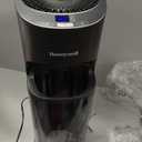 Honeywell Top Fill Tower Humidifier, Digital Humidistat, Black  Cool Mist Humidifiers for Bedroom, Home or Office with Space-Saving Tower Design