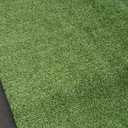 Ottomanson Artificial Grass Outdoor Runner Rug 2'7" x 10'  Waterproof Astro Turf with Drainage Holes  Patio & Lawn Decoration, Easy-Clean Dog Grass Mat