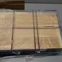 Pull Out Cabinet Organizer,Heavy-Duty Slide Out Shelf, Wood and Wire Basket, Pull Out Drawer for for Kitchen Under Sink Space, Pantry, Bathroom, 2 Tie 11 * 21 in