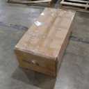 Tribesigns 63 inches Executive Desk and 47" lateral File Cabinet, L-Shaped Computer Desk Home Office Business Furniture with Drawers and Storage Shelves, Office Table,Brown and Black