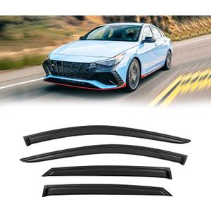 Rain Guards Window Visor for 2021-2026 Hyundai Elantra Out-Channel