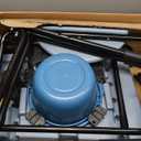 Sangohe Bedside Commode, Portable Toilet for Elderly, Rolling Commode with Wheels, Rear Locking Wheels, Bariatric Bedside Commode, 7-qt Commode Bucket Included, Extra Wide Seat, 601A