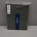 Bedsure 100% Rayon Derived from Bamboo Duvet Cover Queen Size - Lightweight Silky Cooling Comforter Cover Set for Hot Sleepers, Breathable & Moisture-Wicking Bedding Set, Olive Green (Queen (90" x 90"))