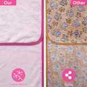 Stuffed 3pcs Premium Soft Dog Blankets for Small Dogs, Cat Blanket Calming Washable for Bed Couch Crate Protection Cover, Dog Puppy Kitten Essentials Christmas Dog Gifts, 24 * 16 inches, Pink