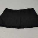 SweatyRocks Women's Low Waist Pleated Mini Skirt A Line Ruffled Skater Skirts, L