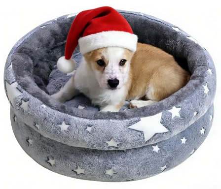 CHULPET Cat Bed, Washable Cat Bed for Indoor Cats 27 In XL