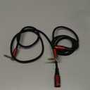 XLR Male to 1/4" 90 Right Angle 6.35mm TRS to XLR Male Balanced Interconnect Cable for Guitar, Subwoofer, Mixer, Amplifier(3 Feet/1 Meter)