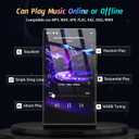 96GB MP3 Player with Android 13 OS, 5" MP3 Player with Bluetooth and WiFi, 1080P HD MP4 Player, Music Player Preloaded with Spotify, Audible, and Play Store