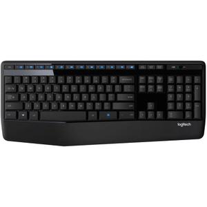 Logitech K345 Wireless Keyboard - Full-Sized Keyboard with Palm Rest, 2.4 GHz Wireless USB Receiver - for PC, Laptop