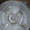 Low Profile Ceiling Fans with Lights, 20" Flush Mount Ceiling Fan with Light, Boho Bladeless with 6 Speeds, Rattan Remote Control for Bedroom, Nursery, Living Room