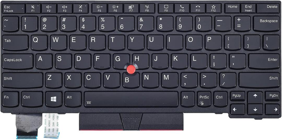 Replacement Keyboard for Lenovo ThinkPad X280 X390 X395, Thinkpad L13 Gen 1 & L13 Gen 2, Thinkpad X13 Gen 1 & L13 Yoga Gen 1 Series Laptop with Backlit US P/N: 01YP000 01YP040 01YP120