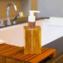 Tioncy 10 Pcs Soap Dispenser Pump with Cork Stopper Easy Press in Replacement Soap Pump Dispenser for Bottles Mason DIY Soap Lotion Jars (White)