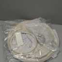 Bell Lamp Shades Set of 2, 6"Top x 13"Bottom x 10"High, Beige Shade Replacement for Table Lamps, Floor Lamps, Fabric Natural Linen Hand Crafted(Spider Fitter), Harp Holders Included, Assembly Required