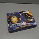 Space Travelers Jigsaw Puzzles, 1000 Piece Puzzle for Adults, Family Puzzles Game, Fun Relaxing Challenging, Impossible Puzzle, Home Wall Decor, Gift for Valentine Friends Parents Kids