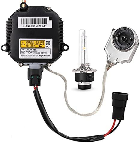 Xenon HID Headlight Ballast Control Unit with Igniter & D2S Bulb - Compatible with Nissan Altima, 350Z, Maxima, Murano, Rogue, Infiniti G35, G37, FX35- Replaces 28474-8991A 28474-89904 NZMNS111LAN 2 Pack Xenon HID Headlight Ballast Control Unit with Igniter & D2S Bulb - Compatible with Nissan Altima, 350Z, Maxima, Murano, Rogue, Infiniti G35, G37, FX35- Replaces 28474-8991A 28474-89904 NZMNS111LAN 2 Pack