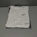 LOMON Maternity Shirts Long Sleeve Thermal Tops Side Ruched Casual Tshirt Crewneck Fleece Base Layer for Pregnant Women (Large, 2pack Black/White)