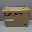 Love's cabin Quilts for Queen Bed Blue Bedspreads - Soft Bed Summer Lightweight Bedspread Comforter - Modern Style Coin Pattern Coverlet for All Season - 3 Pieces (1 Quilt, 2 Pillow Shams) (Full/Queen (90"x96"))