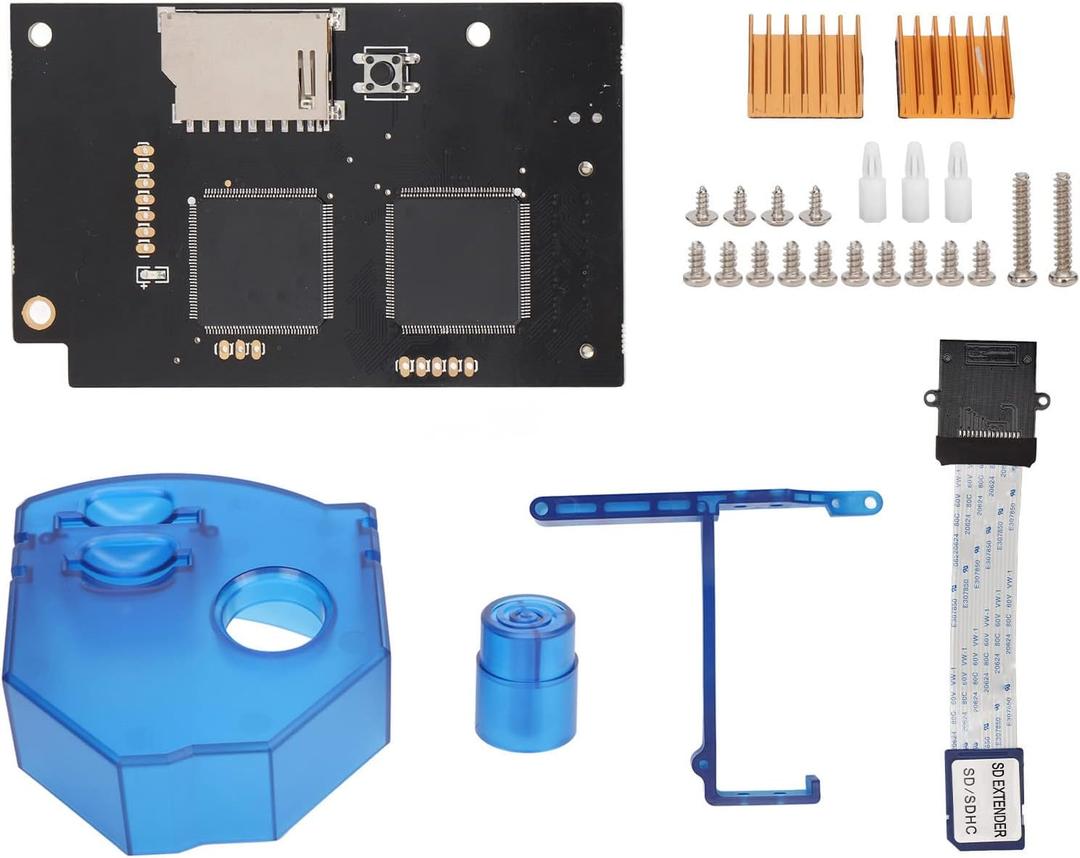 Replacement Optical Drive Simulation Board for GDEMU V5.15b, for Gaming VA2 Optical Drive Board, with Remote Storage Card Mount Kit [Video Game]