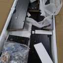 Little Tree 63-Inch Long Console Tables for Entryway, Large Sofa Table Behind Couch, Wooden Entry Foyer Hallway Table, Modern Console Sofa Tables for Living Room, Black