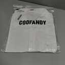 COOFANDY Mens Casual Button Down Shirts Short Sleeve Summer Beach Vacation Shirts (White, L)