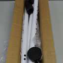 Sliding Glass Door Security Bar, Patio Door Barricade Security Bar, Apartment BarSliding Door Security Bar, Door Jammer, White, 1 Pack