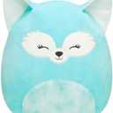 Squishmallows Plush 16 inch Dabney The Teal Fox - Childs Ultra Soft Stuffed Toy