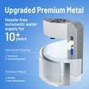 Automatic Pool Filler, Metal Construction with Anti-Corrosion Coating, 2 to 9 Inch Visual Water Level Adjustment, Pool Water Leveler Auto Fill, Pool Stuff, Swimming Accessories