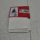 Jumbo Christmas Tree Removal Storage and Disposal Bag – Extra Large Plastic Bags Container to Cover Xmas Trees Up to 9feet 5inch, Heavy Duty, Disposable, Bio-Friendly, Made in USA(White) byHomesphere