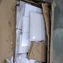 Vanity Desk with Mirror and LED Lights, 43'' W Makeup Vanity Desk with Power Outlet, 3 Color Modes, 7 Drawers Vanity Table with Chair, Dressing Table for Bedroom, Dressing Room (White)