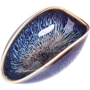 Chinese Porcelain Tea Set with Vessel, Scoop, Spoon & Accessories for Loose Leaf & Gong Fu Tea