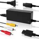 AreMe AC Power Supply Adapter, AV Composite Cable for Gamecube NGC System