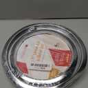 4-Piece Drip Pans Set - Compatible with GE Stoves - Chrome Finish Electric Stove Burner Drip Pans - 2 x 6inch, 2 x 8inch Stove Drip Pans - GE Stove Drip
